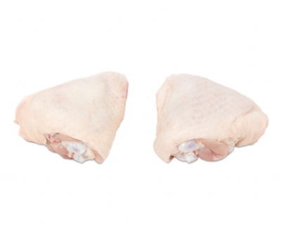 Bone-in thigh with back portion (25%) ( tender chicken )