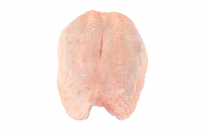 Whole breast, bone-in, with skin ( tender chicken )